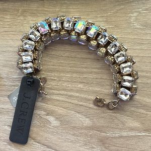 NWT J Crew Crystal Bracelet